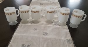 Pyrex Corningware Butterfly Gold Milk Glass